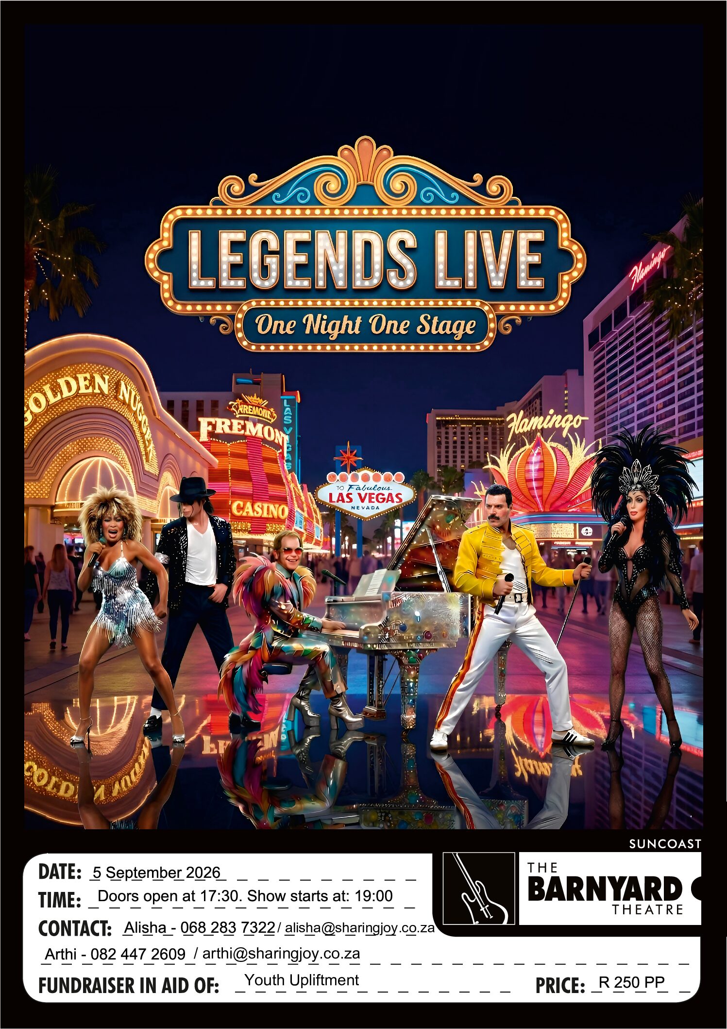 Legends Live Barnyard Ticket